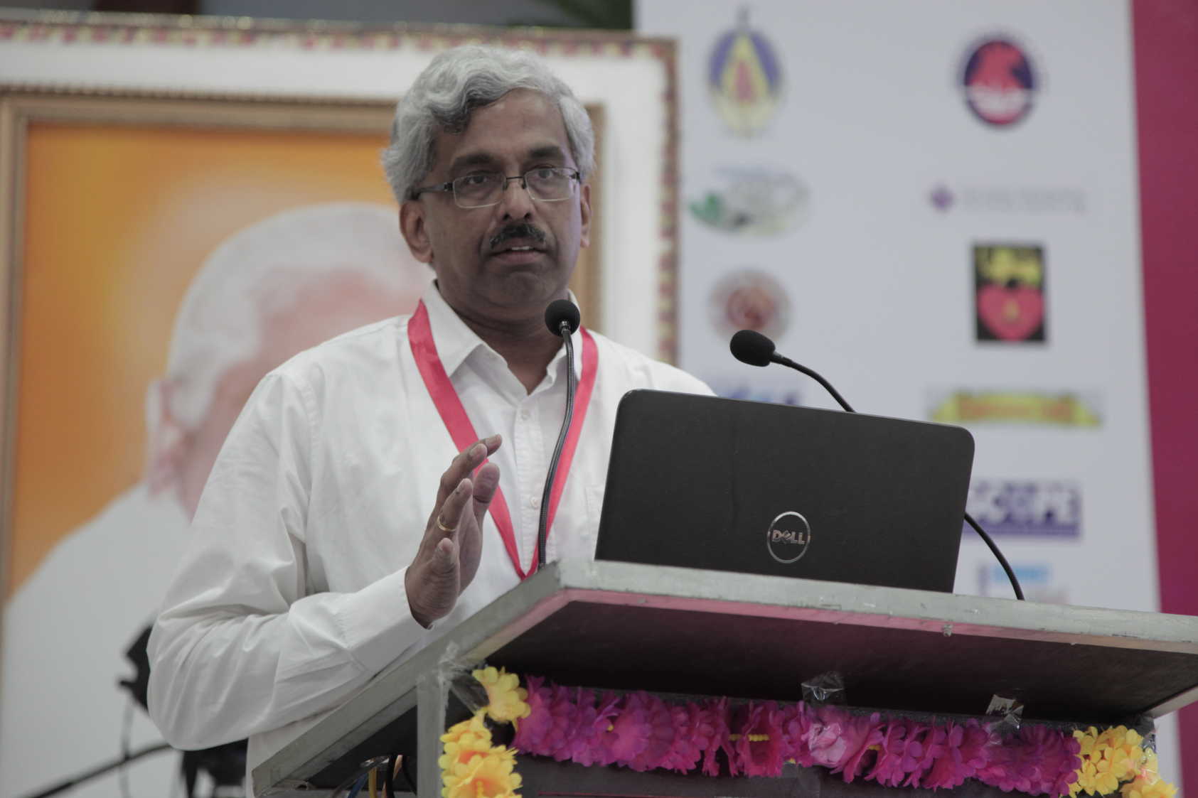Dr.Ajit Mullasari participating in wccpci-2016, sharing insights in Director